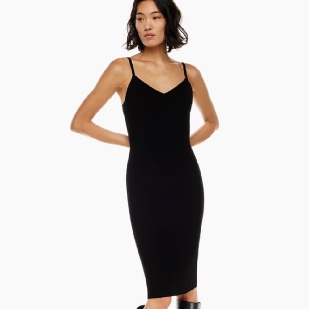 Wilfred Waltz Dress in black! Size XS! Worn once, like new!